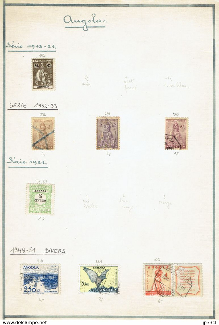 Portugal (former Colonies And Islands) : Small Collection Of More Than 100 Old Stamps - Collezioni