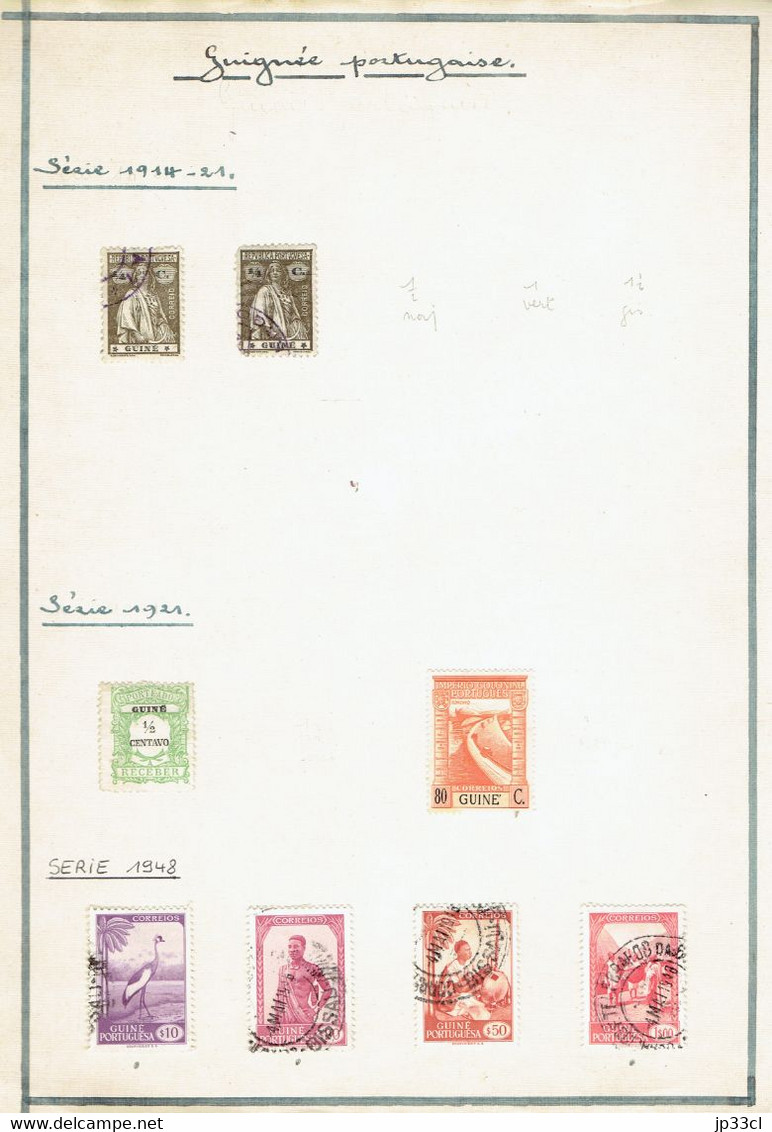 Portugal (former colonies and islands) : small collection of more than 100 old stamps