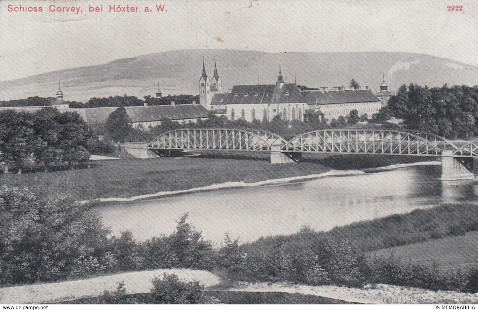 Hoexter , Schloss Corvey 1908 - Höxter