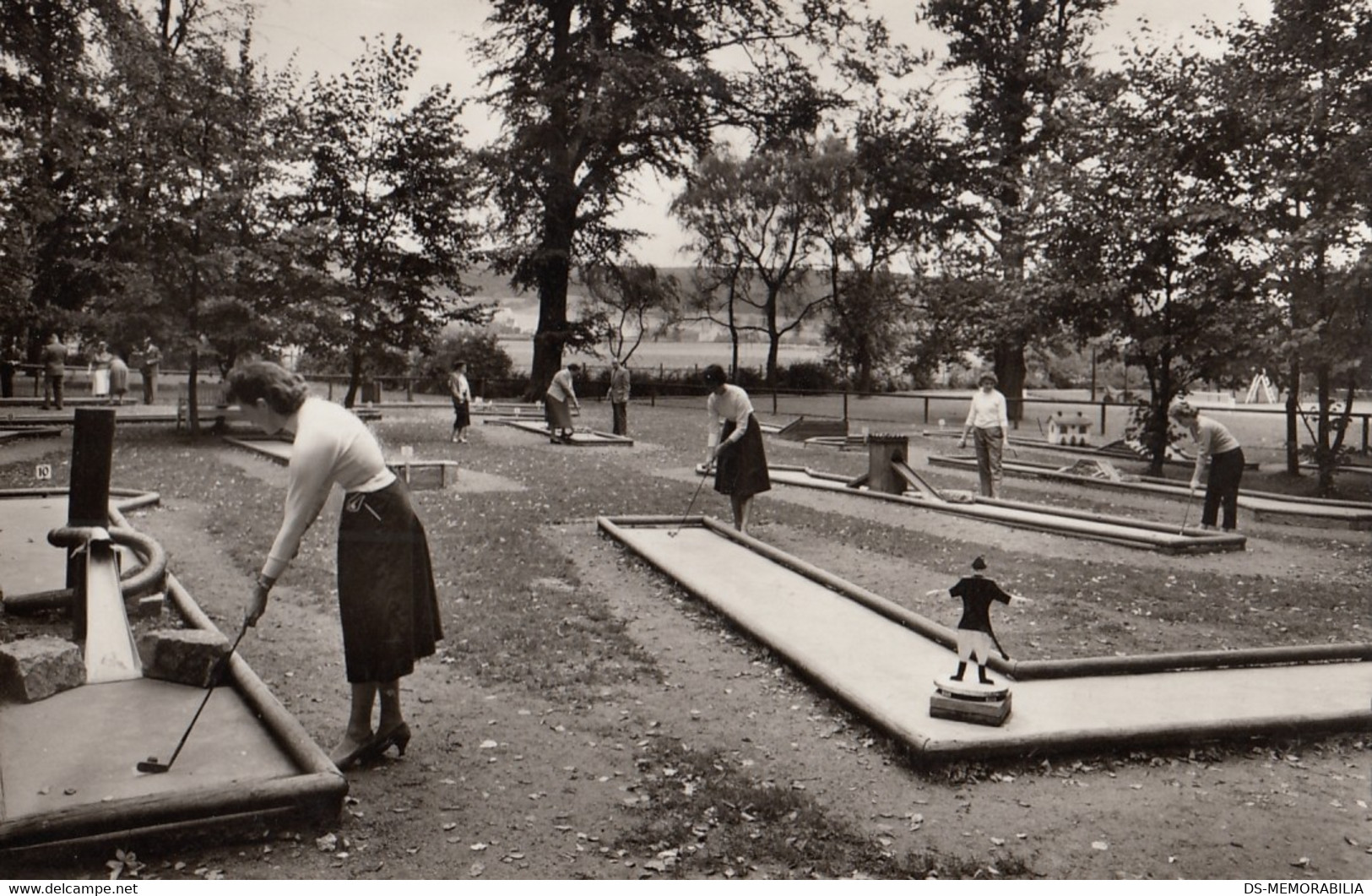 Bad Driburg - Miniatur Golfplatz , Mini Golf 1959 - Bad Driburg