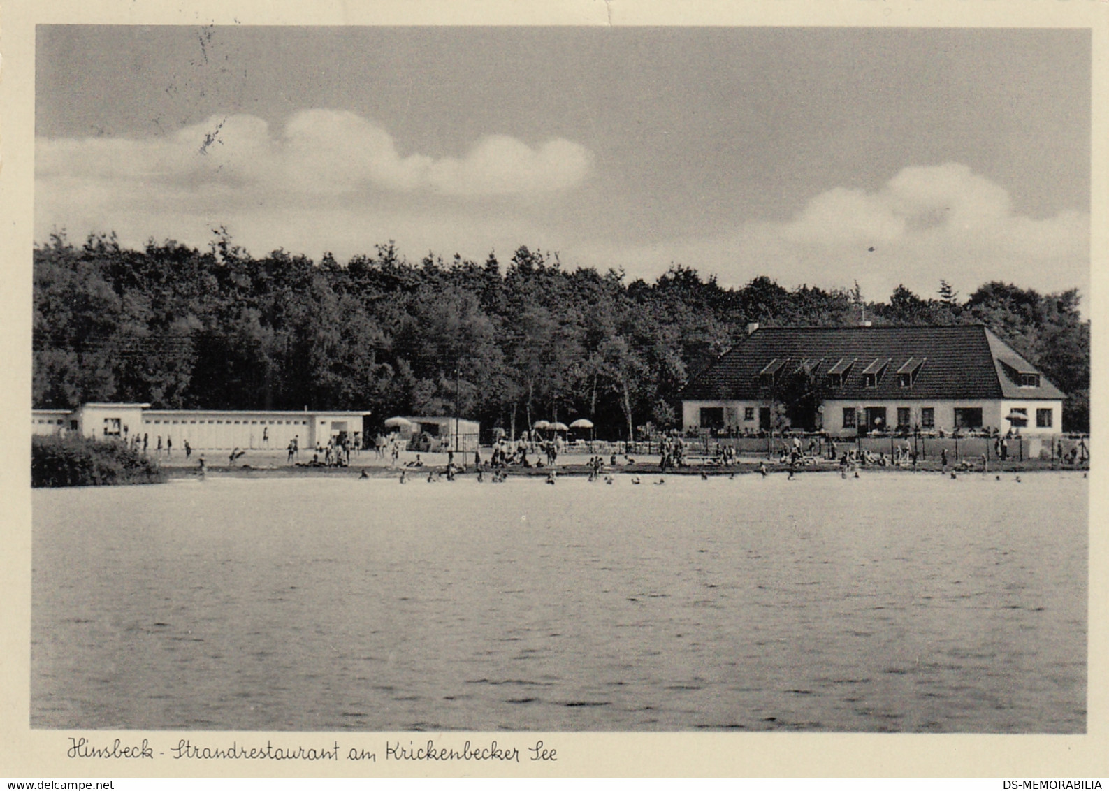 Hinsbeck - Strand Restaurant Kreiten Am Krickenbecker See 1953 - Viersen