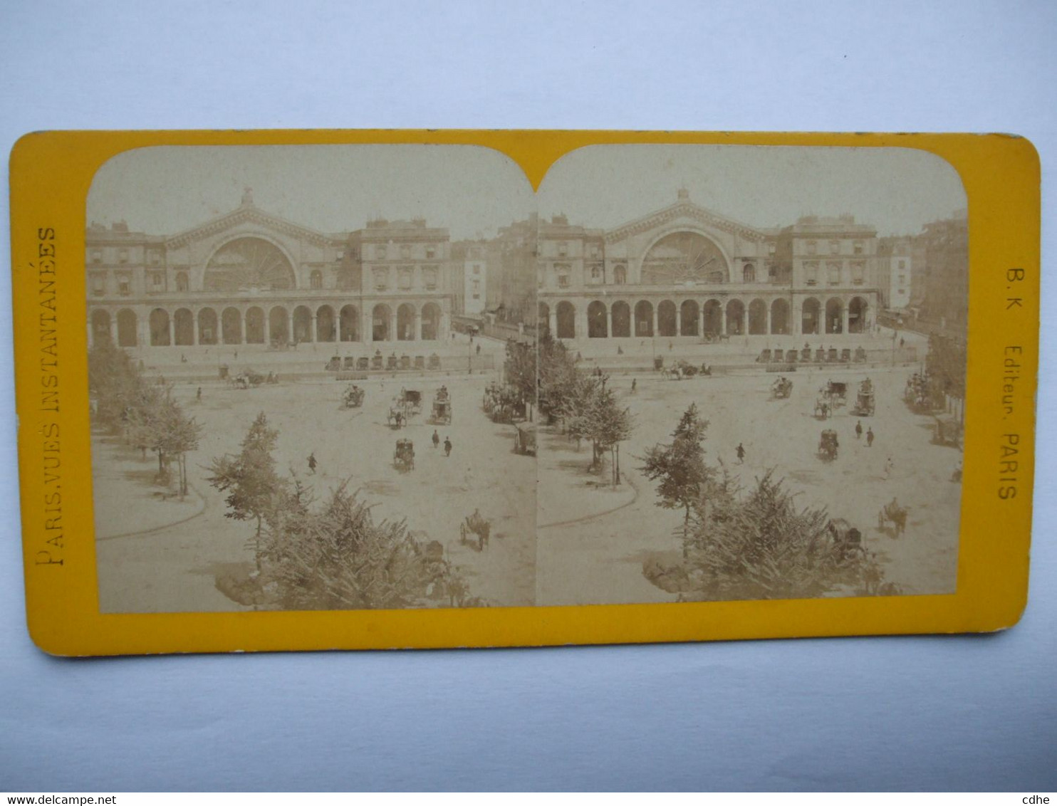 QUIN- PARIS- HOTEL ST PAUL-GARE DE L'EST- DESASTRES GUERRE DE 1870-71