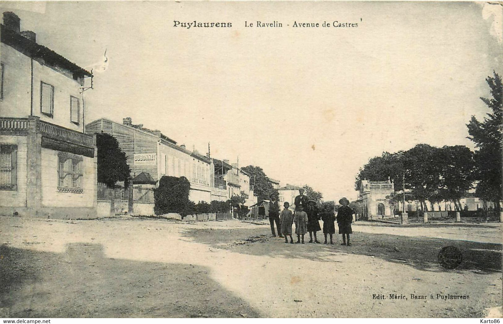 Puylaurens * Le Ravelin * Avenue De Castres * Café MAUREL - Puylaurens