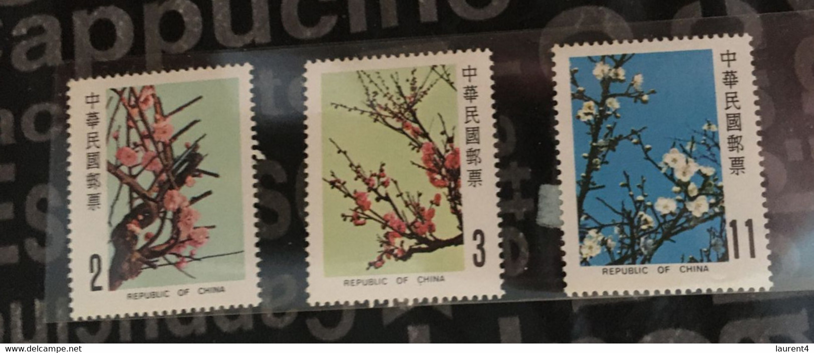 (stamps 11-3-2021) Island Of Taiwan 6 Mint Stamp - 6 Timbre Neuf De L'ile De Taiwan (Republic Of China) FLOWERS - Autres & Non Classés