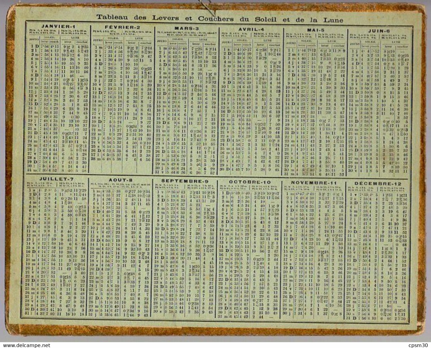 CALENDRIER GF 1911 - La Chapelle De Burgo, Près De Vannes, Imprimeur Oberthur Rennes - Grand Format : 1901-20