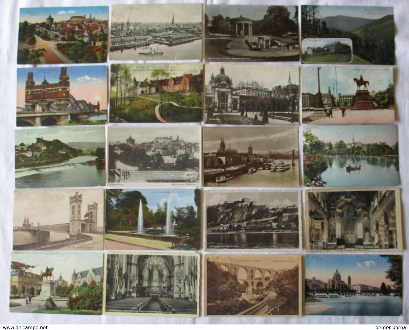 135441/ 100 Ansichtskarten Ortschaften Ansbach, Bad Lauterberg, Wiesenbeek Usw. - 100 - 499 Postcards