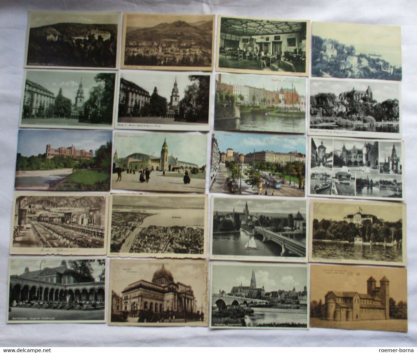 125339/ 100 Ansichtskarten Ortschaften Reichenau Fürstenau-Steinbach Kassel Usw. - 100 - 499 Postcards