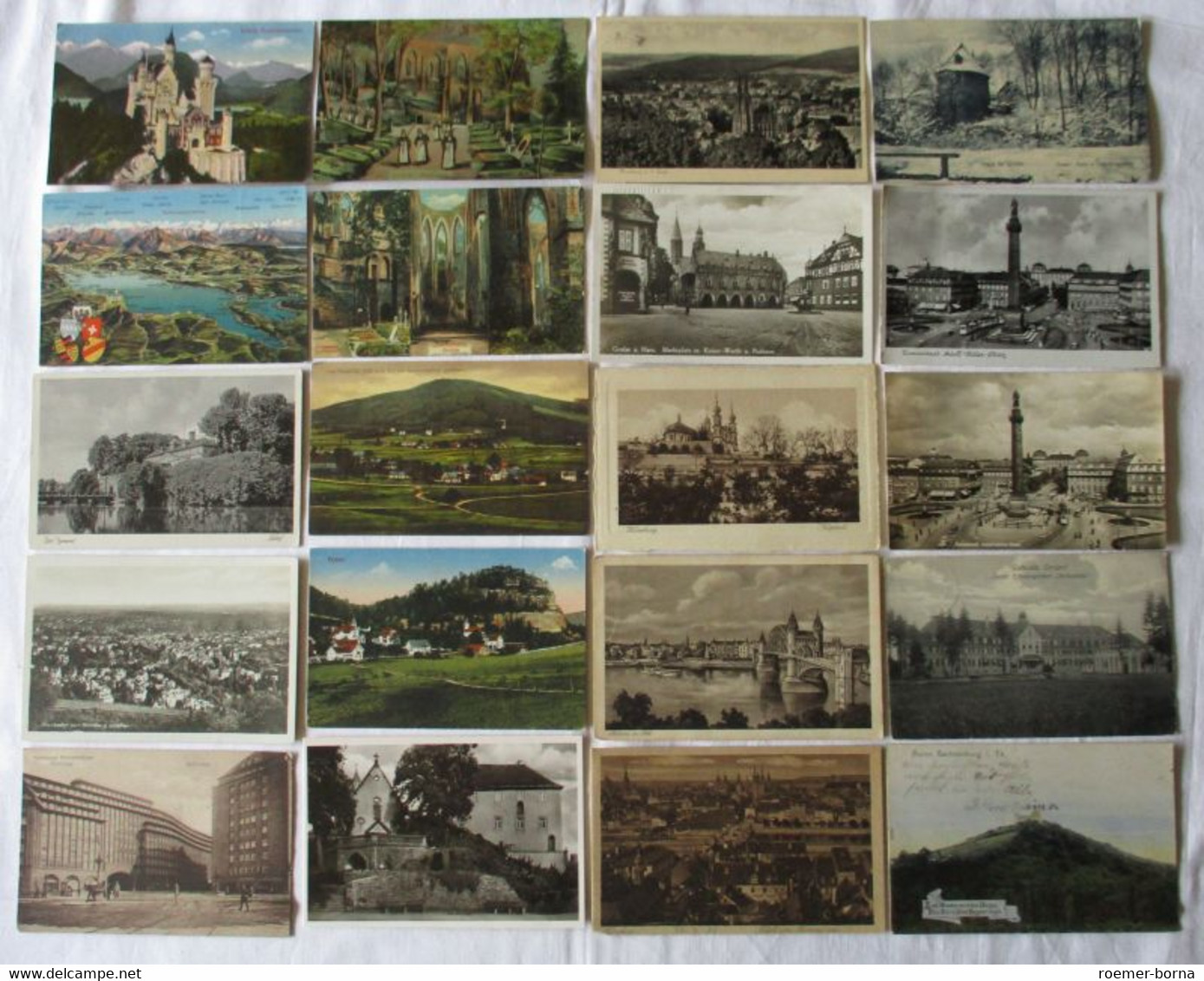 113281/ 100 Ansichtskarten Ortschaften Kipfenberg, Stolberg, Bad Pyrmont Usw. - 100 - 499 Postcards