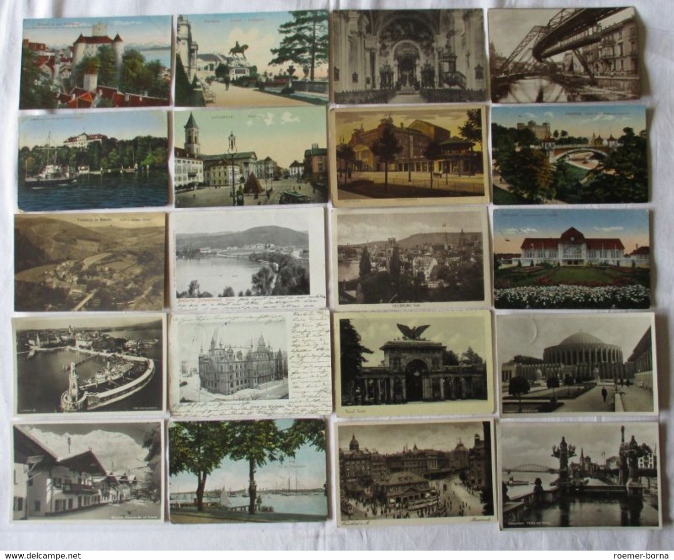 113281/ 100 Ansichtskarten Ortschaften Kipfenberg, Stolberg, Bad Pyrmont Usw. - 100 - 499 Postcards