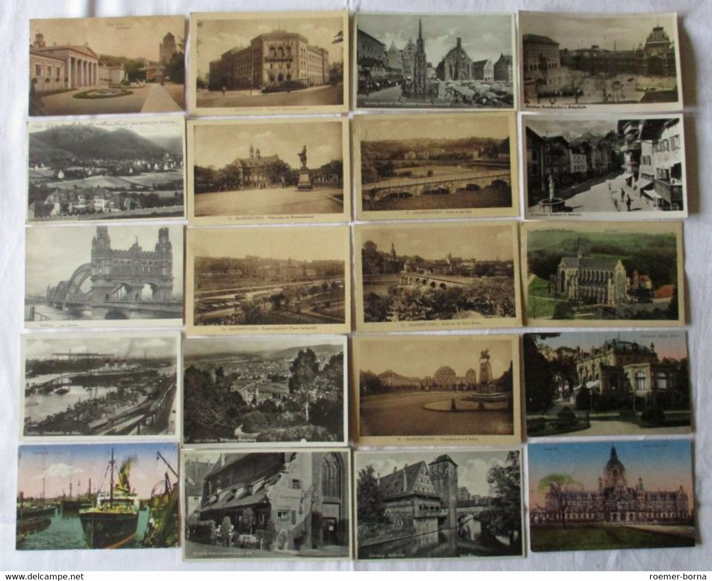 111676/ 100 Ansichtskarten Ortschaften Bad Elmen, Altenberg, Adelholzen Usw. - 100 - 499 Postcards