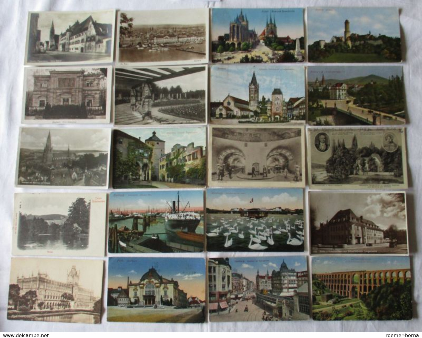 119383/ 100 Ansichtskarten Ortschaften Mylau, Ober-Wesel, Erbach, Berneck Usw. - 100 - 499 Postales