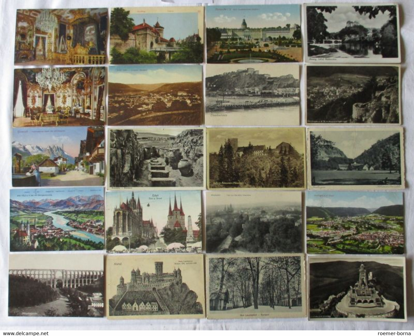 119383/ 100 Ansichtskarten Ortschaften Mylau, Ober-Wesel, Erbach, Berneck Usw. - 100 - 499 Postcards