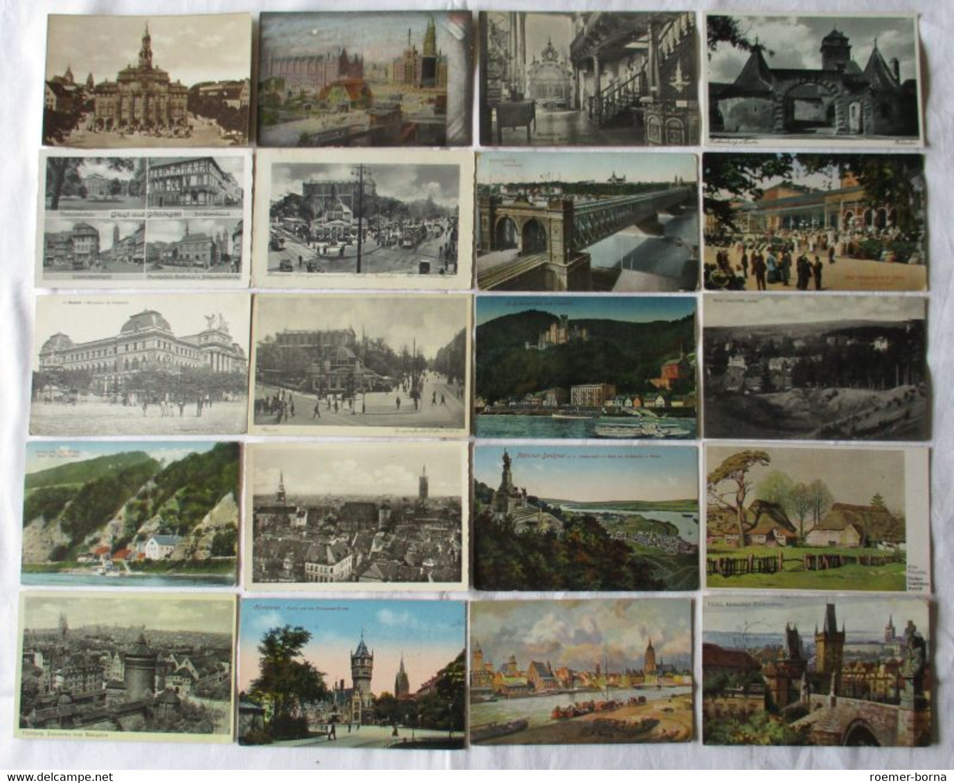 110511/ 100 Ansichtskarten Ortschaften Langeoog, Hann.-Münden, Lüneburg Usw. - 100 - 499 Postcards