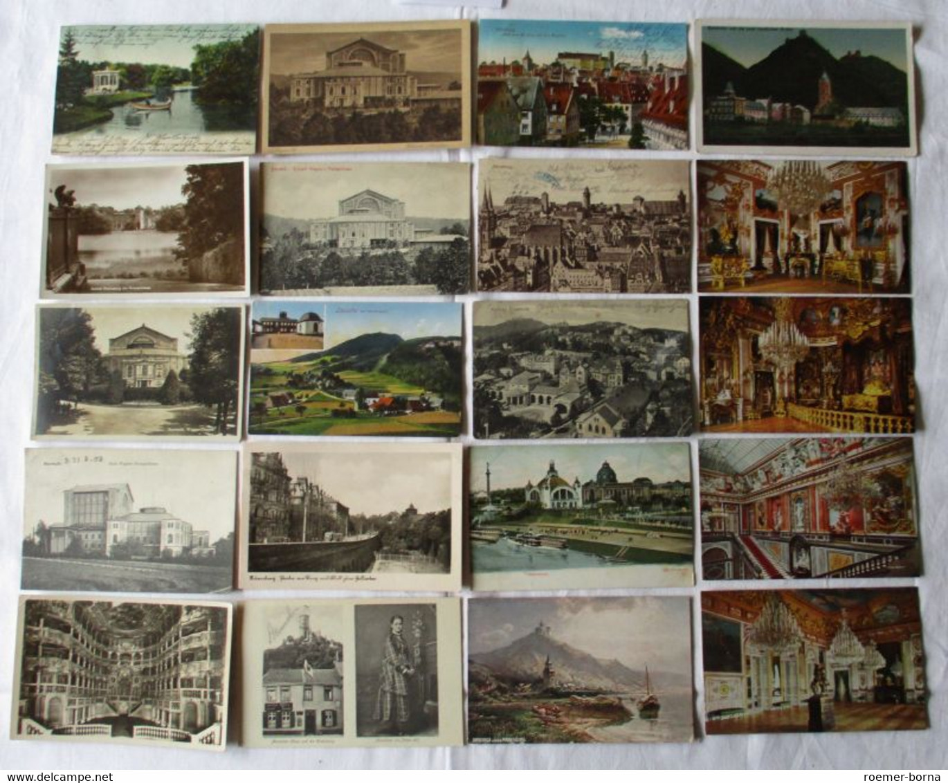 114605/ 100 Ansichtskarten Ortschaften Bornhofen, Lausche, Braubach Usw. - 100 - 499 Postcards