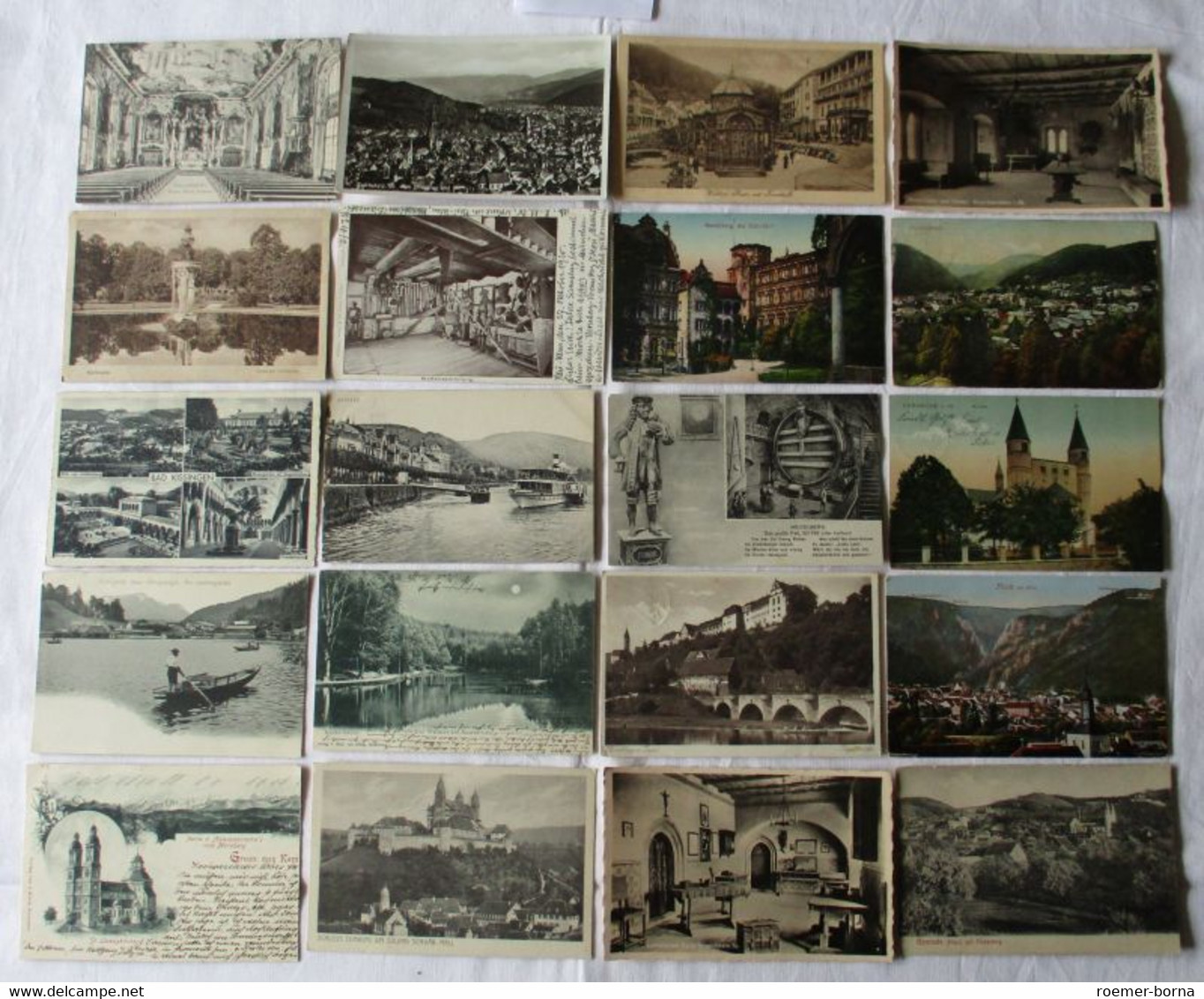 114605/ 100 Ansichtskarten Ortschaften Bornhofen, Lausche, Braubach Usw. - 100 - 499 Postales