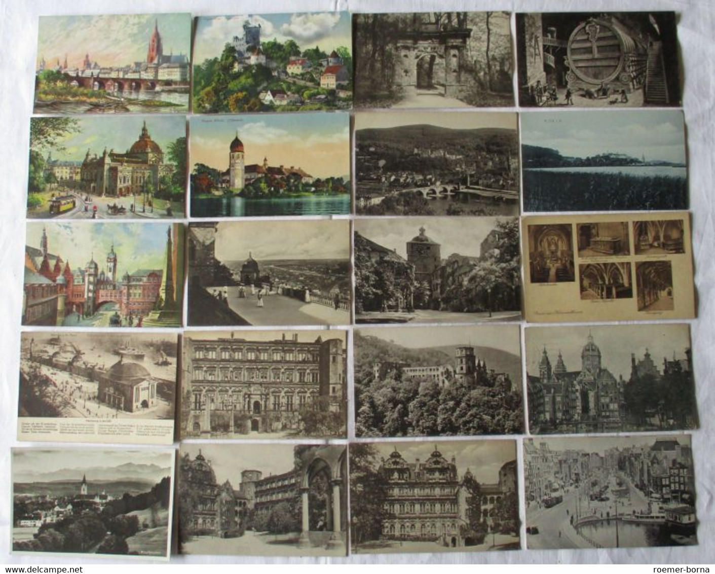 114605/ 100 Ansichtskarten Ortschaften Bornhofen, Lausche, Braubach Usw. - 100 - 499 Postcards
