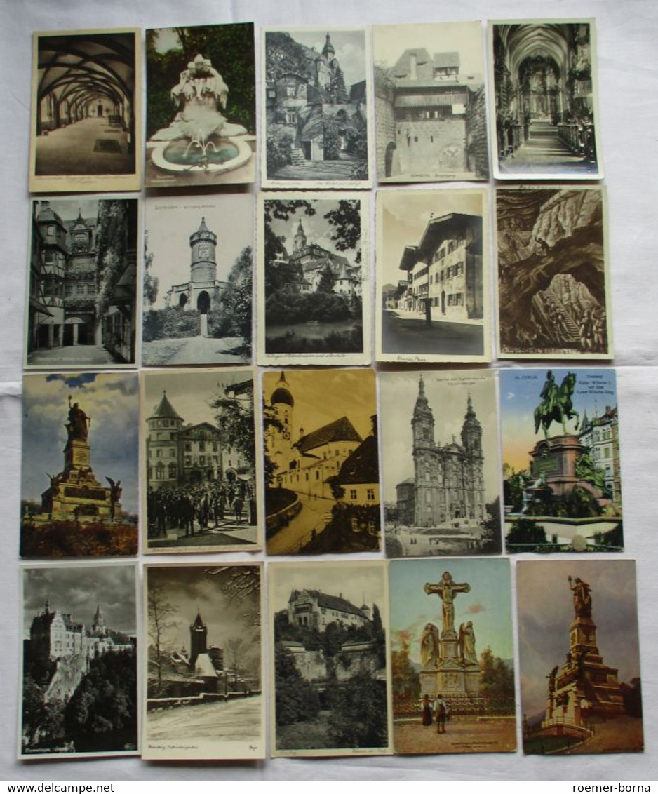 121635/ 100 Ansichtskarten Ortschaften Hameln, Freiburg, Stolzenfels Usw. - 100 - 499 Postcards