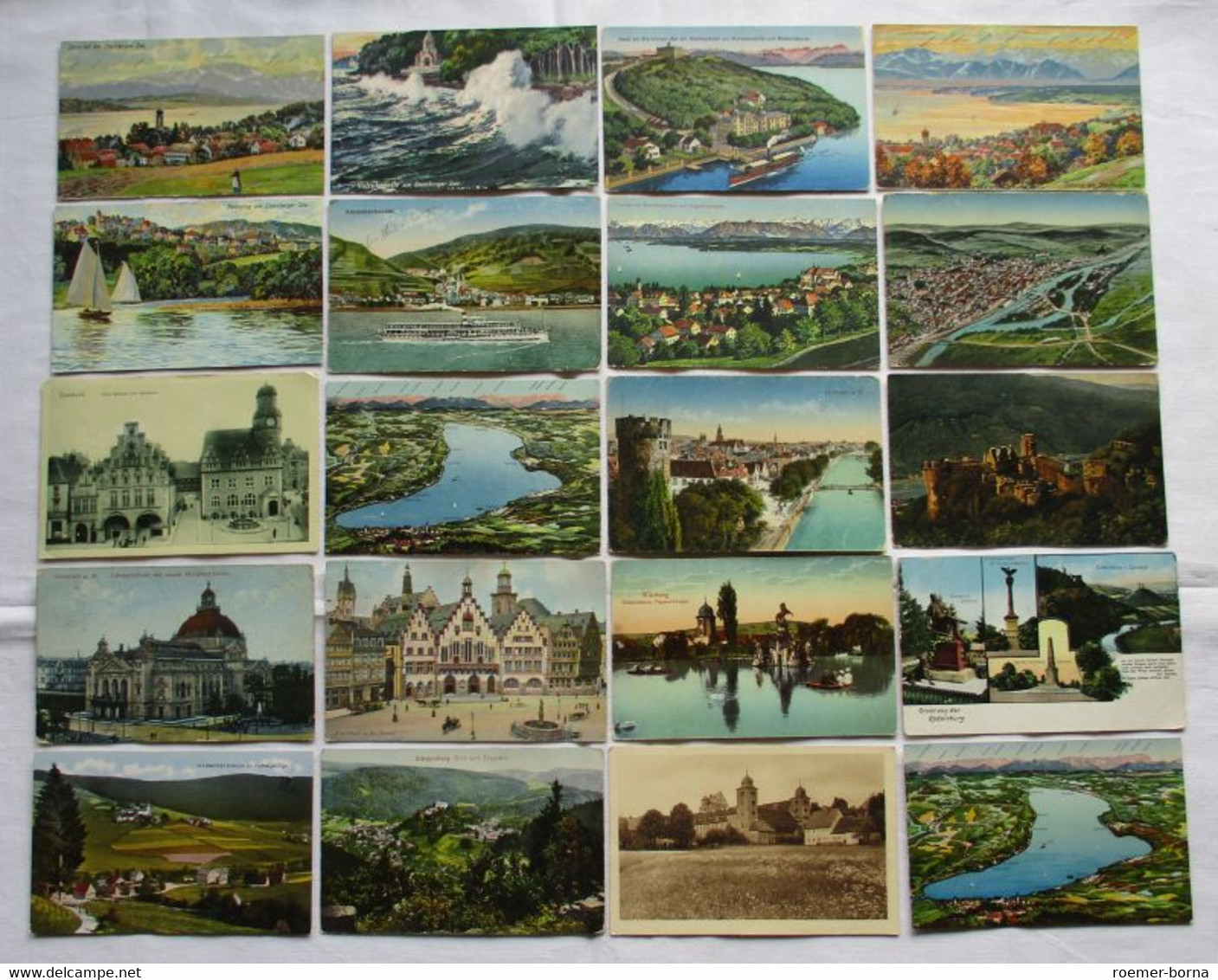 129747/ 100 Ansichtskarten Ortschaften Eisenstein, Bottwartal, Landshut Usw. - 100 - 499 Postcards