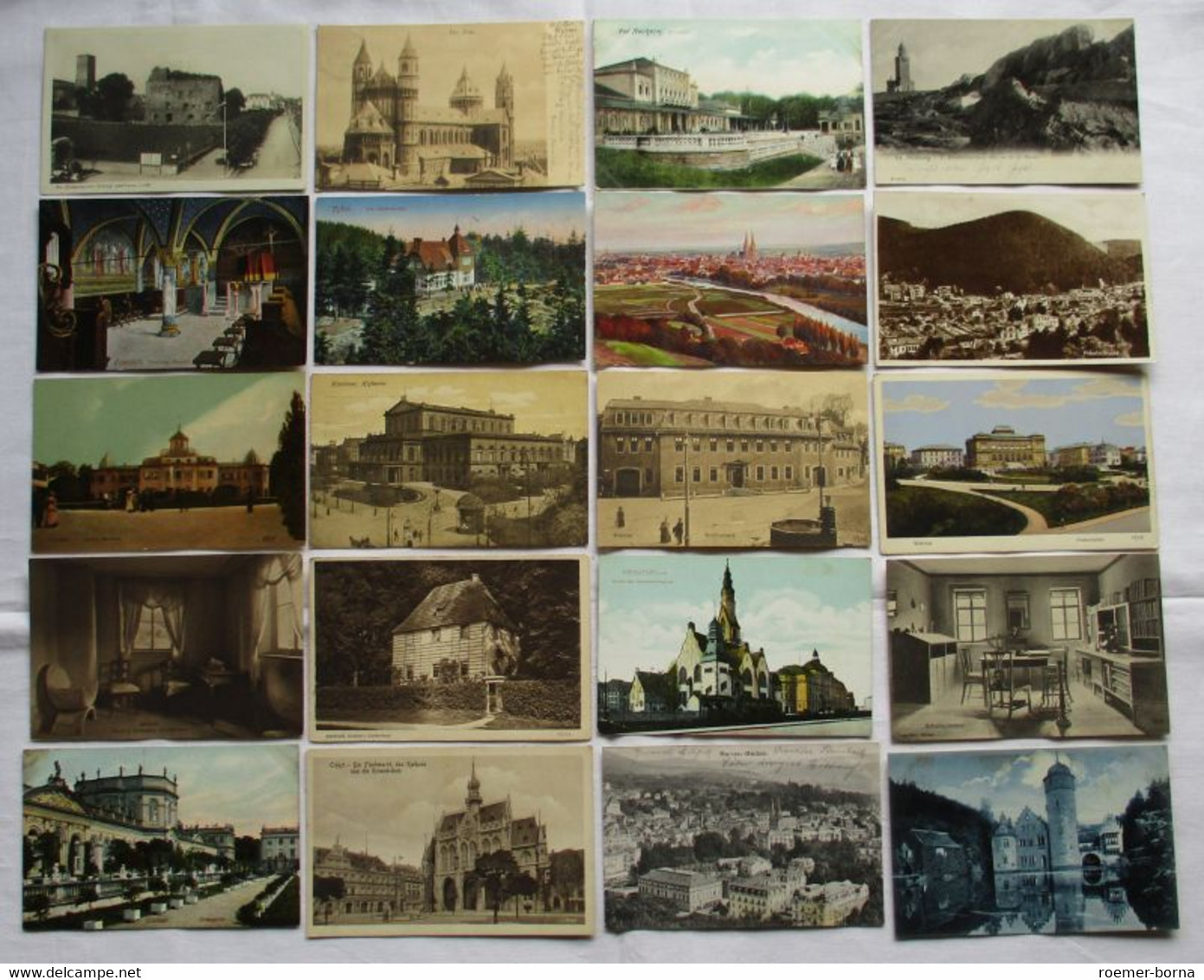 129747/ 100 Ansichtskarten Ortschaften Eisenstein, Bottwartal, Landshut Usw. - 100 - 499 Postcards