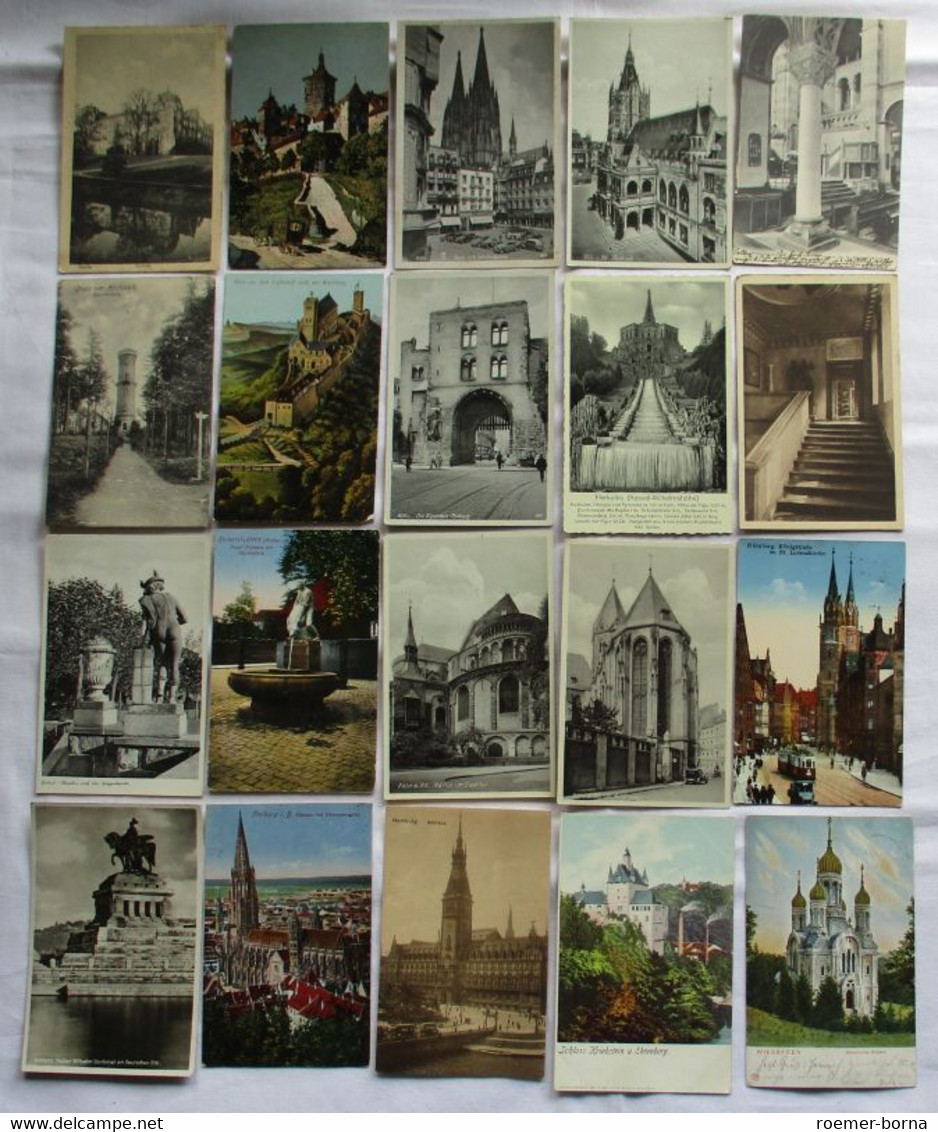 141266/ 100 Ansichtskarten Ortschaften Stecklenberg Ehrenberg Bad Salzhausen Usw - 100 - 499 Postcards