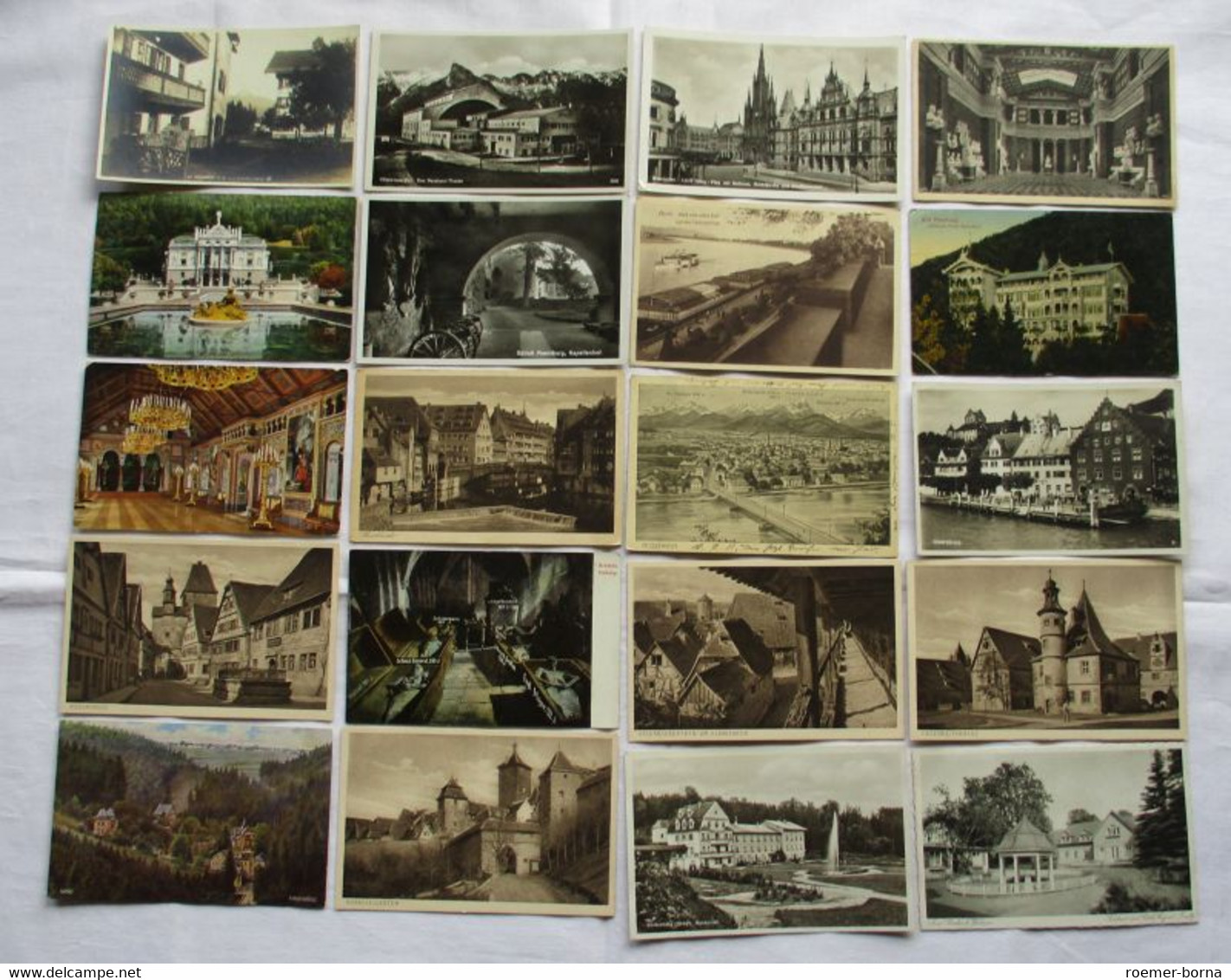 125859/ 100 Ansichtskarten Ortschaften Meersburg, St. Märgen, Heerenalb Usw. - 100 - 499 Postcards