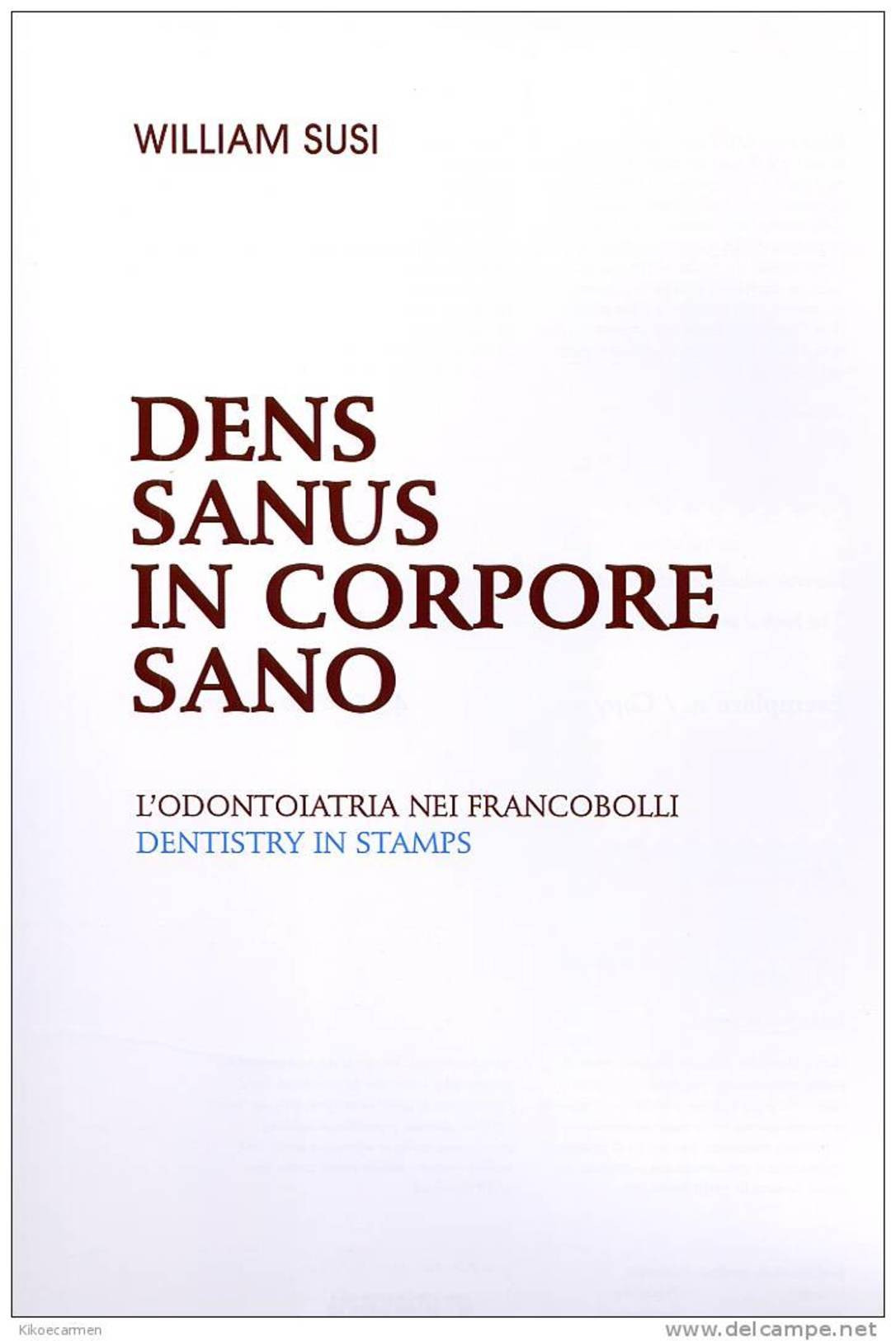 DENTISTRY IN STAMPS, CD-Rom, DENS SANUS 192 Colored Pages A COLORI - Dental Dent Medicine Zahn Dentale Dente Medicina - Correos Desinfectados