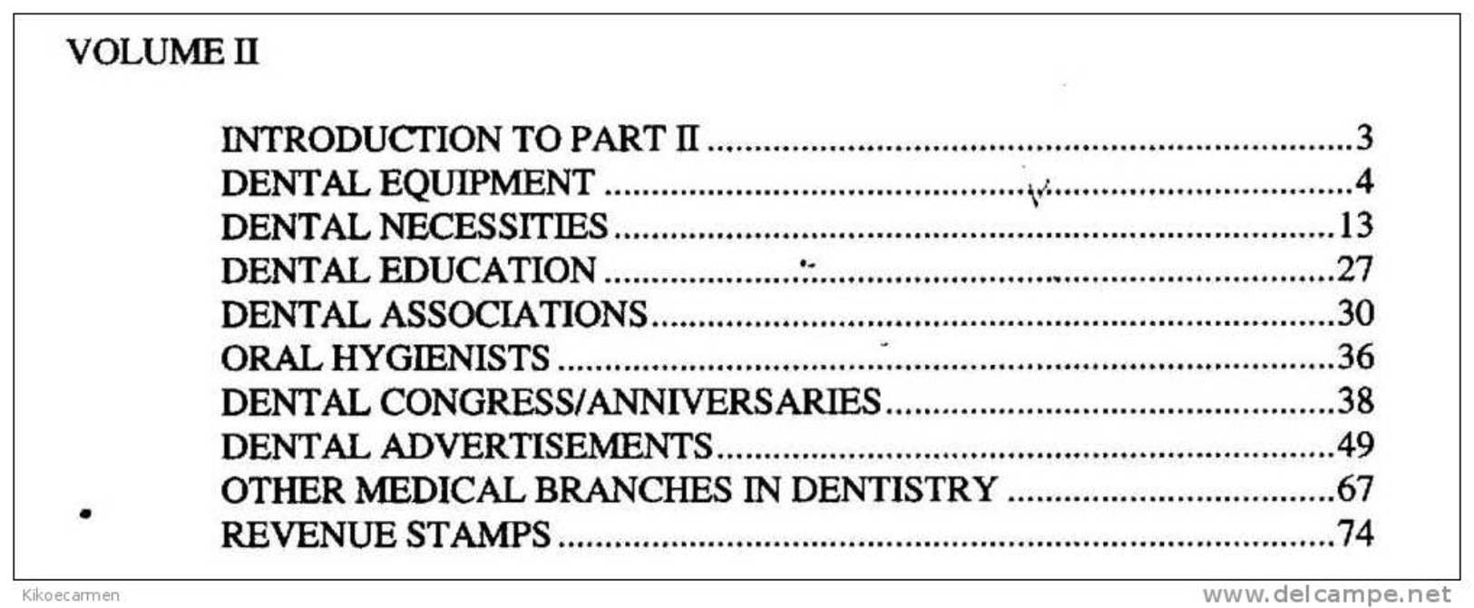 2 DENTISTRY ON STAMPS 3scans TOME 2 Of 4 - Dental Dent Teeth Tooth Mouth Medicine - Odontoiatria Dentale Dente Medicina - Motive