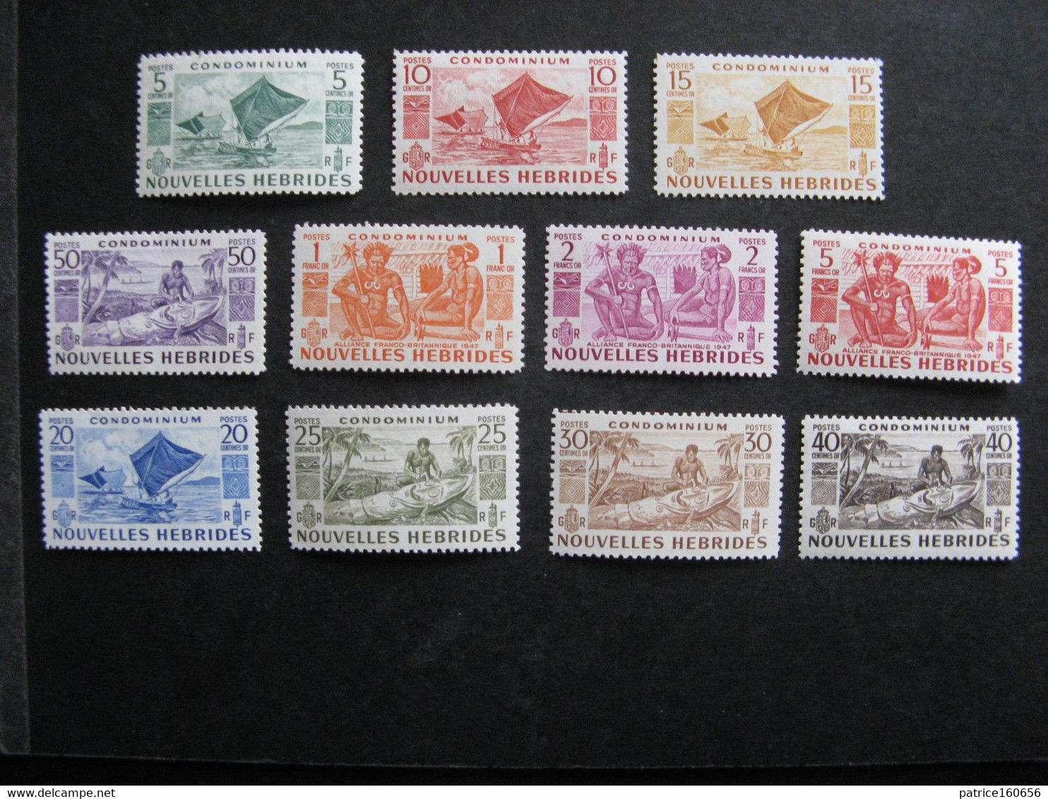 Nouvelles-Hébrides: TB Série N° 144 Au N° 154, Neufs XX. - Unused Stamps