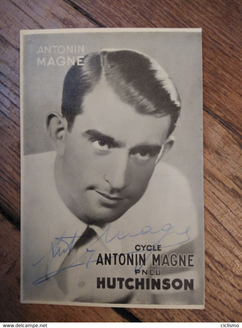 Cyclisme - Carte Publicitaire Cycles Antonin MAGNE : Antonin MAGNE - Cycling