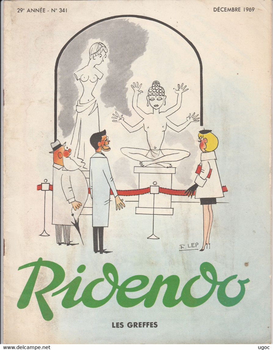 LOT de 7 RIDENDO, 6 de 1969 et 1 de 1970.