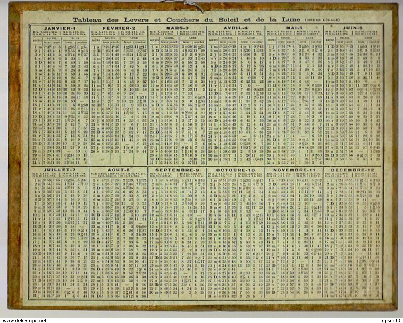 CALENDRIER GF 1913 - Piano Et Chant, Imprimeur Oberthur Rennes (calendrier Double Couverture) - Big : 1901-20