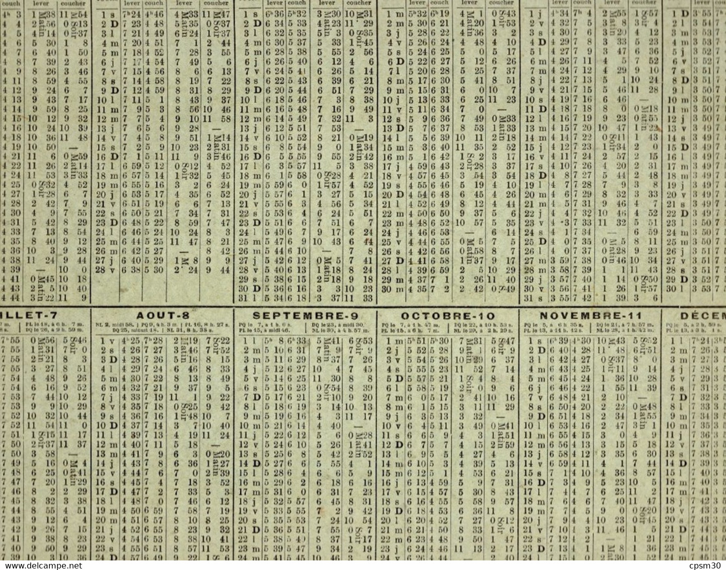 CALENDRIER GF 1913 - Piano Et Chant, Imprimeur Oberthur Rennes (calendrier Double Couverture) - Big : 1901-20