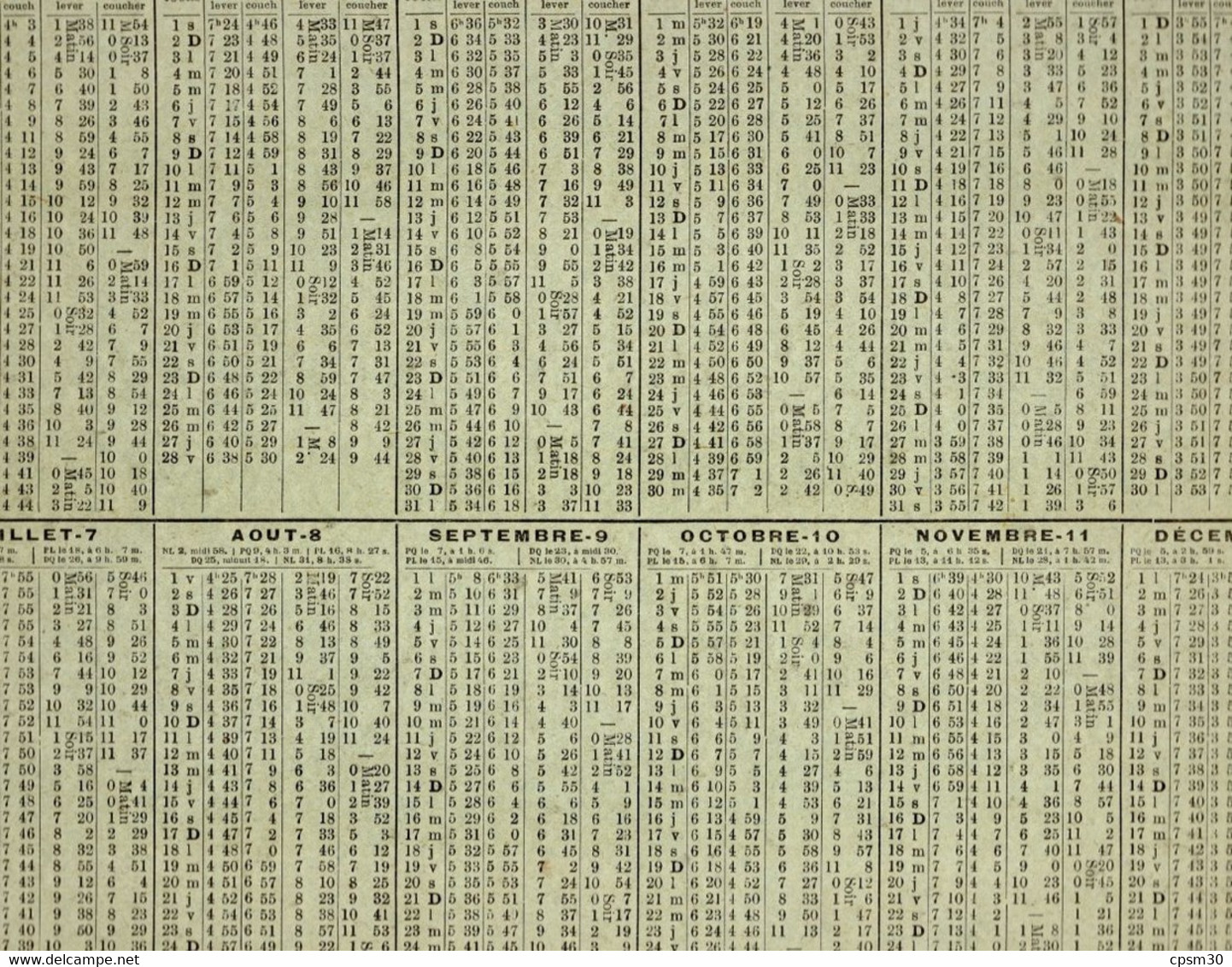 CALENDRIER GF 1913 - Piano Et Chant, Imprimeur Oberthur Rennes (calendrier Double Couverture) - Grand Format : 1901-20