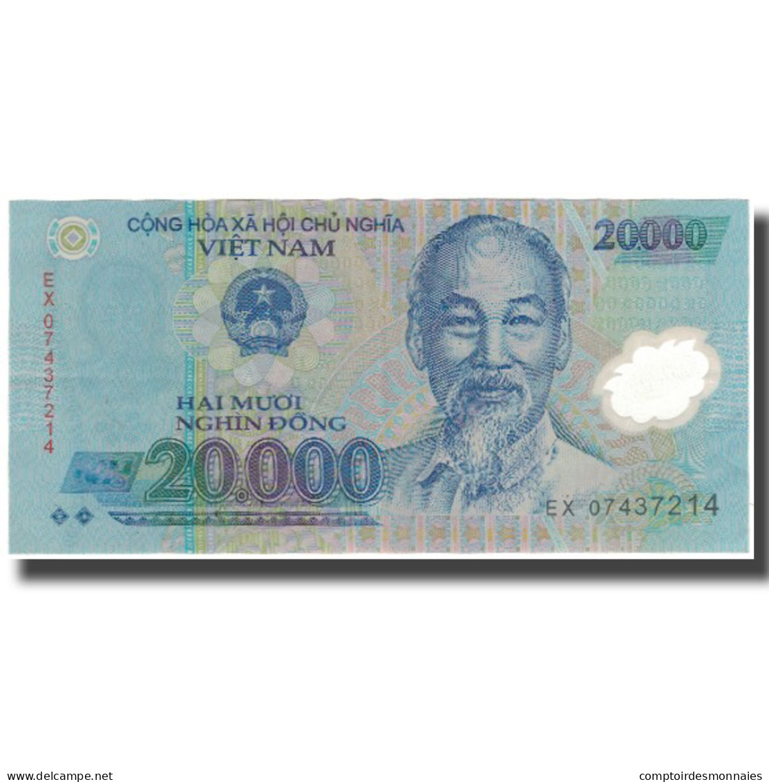 Billet, Viet Nam, 20,000 D<ox>ng, TTB - Vietnam