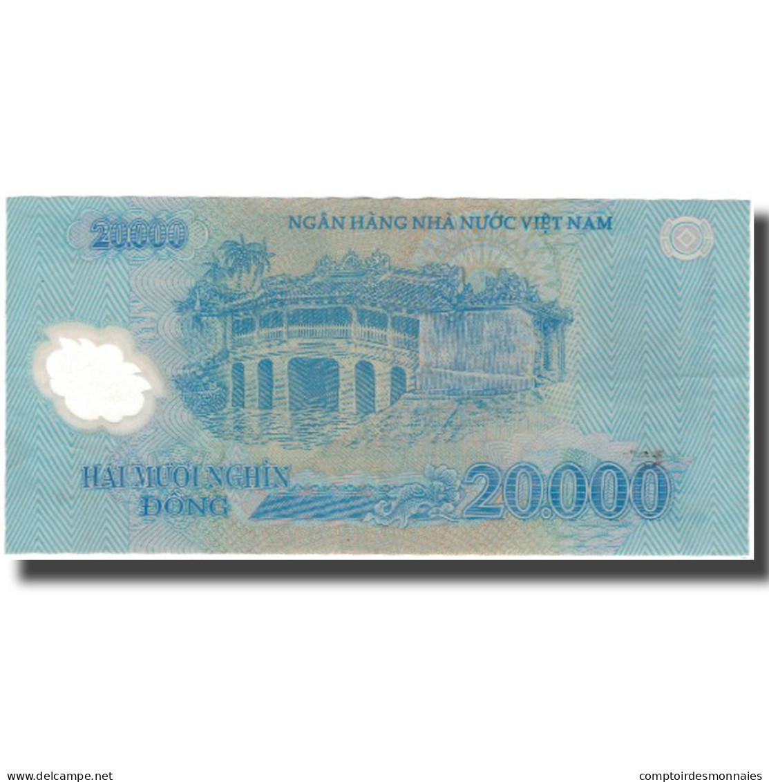 Billet, Viet Nam, 20,000 D<ox>ng, TTB - Viêt-Nam