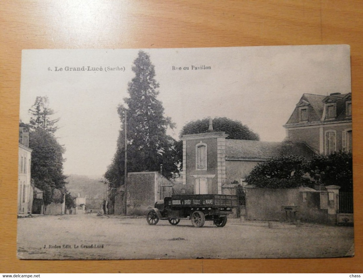 Le Grand Lucé(72)rue Du Pavillon (camion Rousseau à Bargy(metaux Chiffons)) - Le Grand Luce