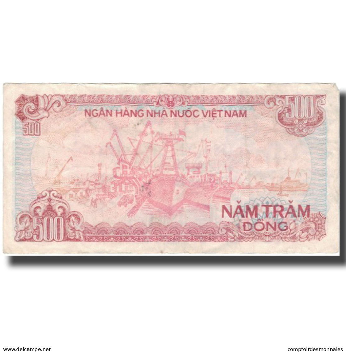 Billet, Viet Nam, 500 D<ox>ng, 1988, KM:101a, TB+ - Viêt-Nam