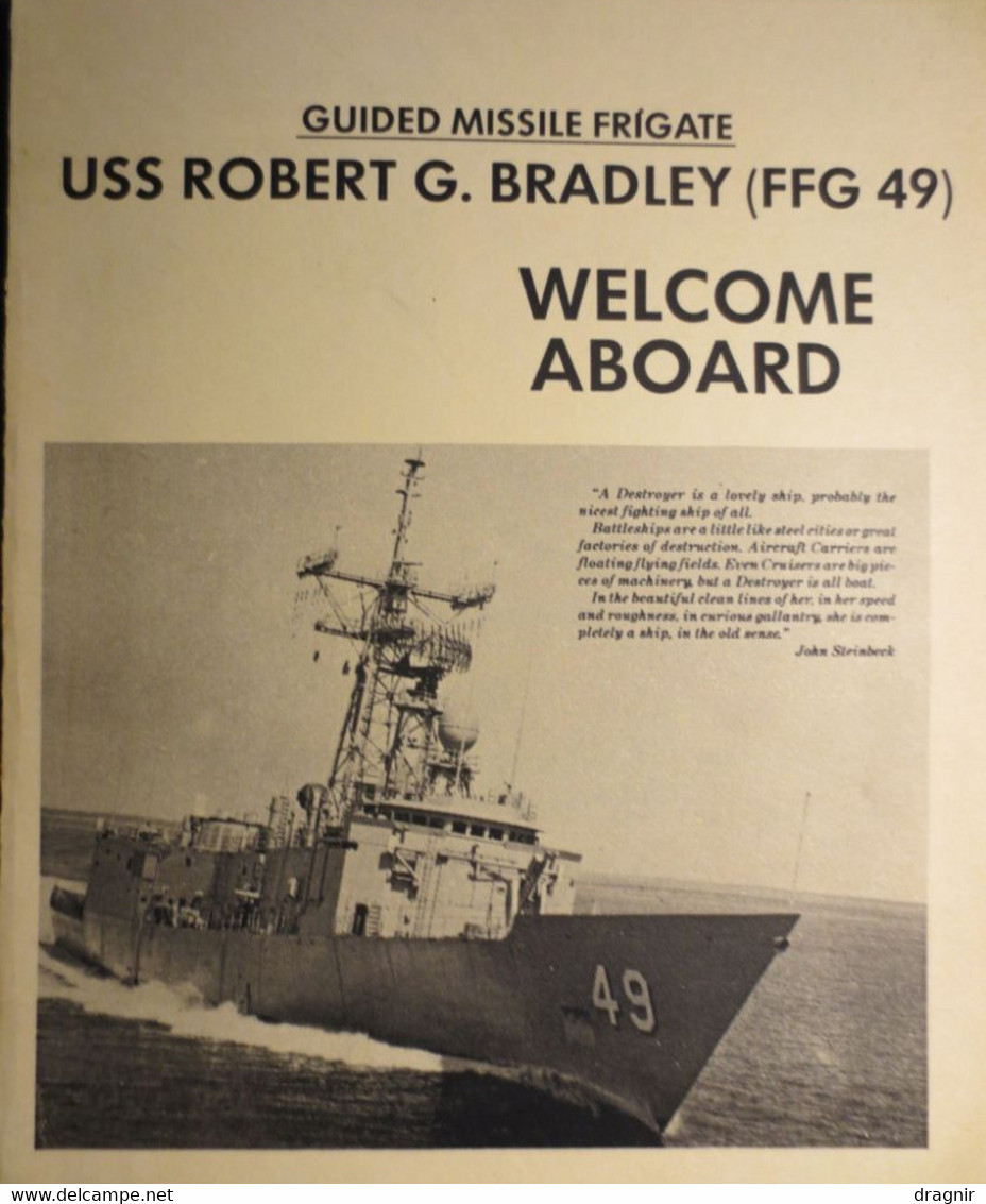 Plaquette - Guided Missile Frigate " USS Robert G. Bradley ( FFG 49 ) - Bateaux