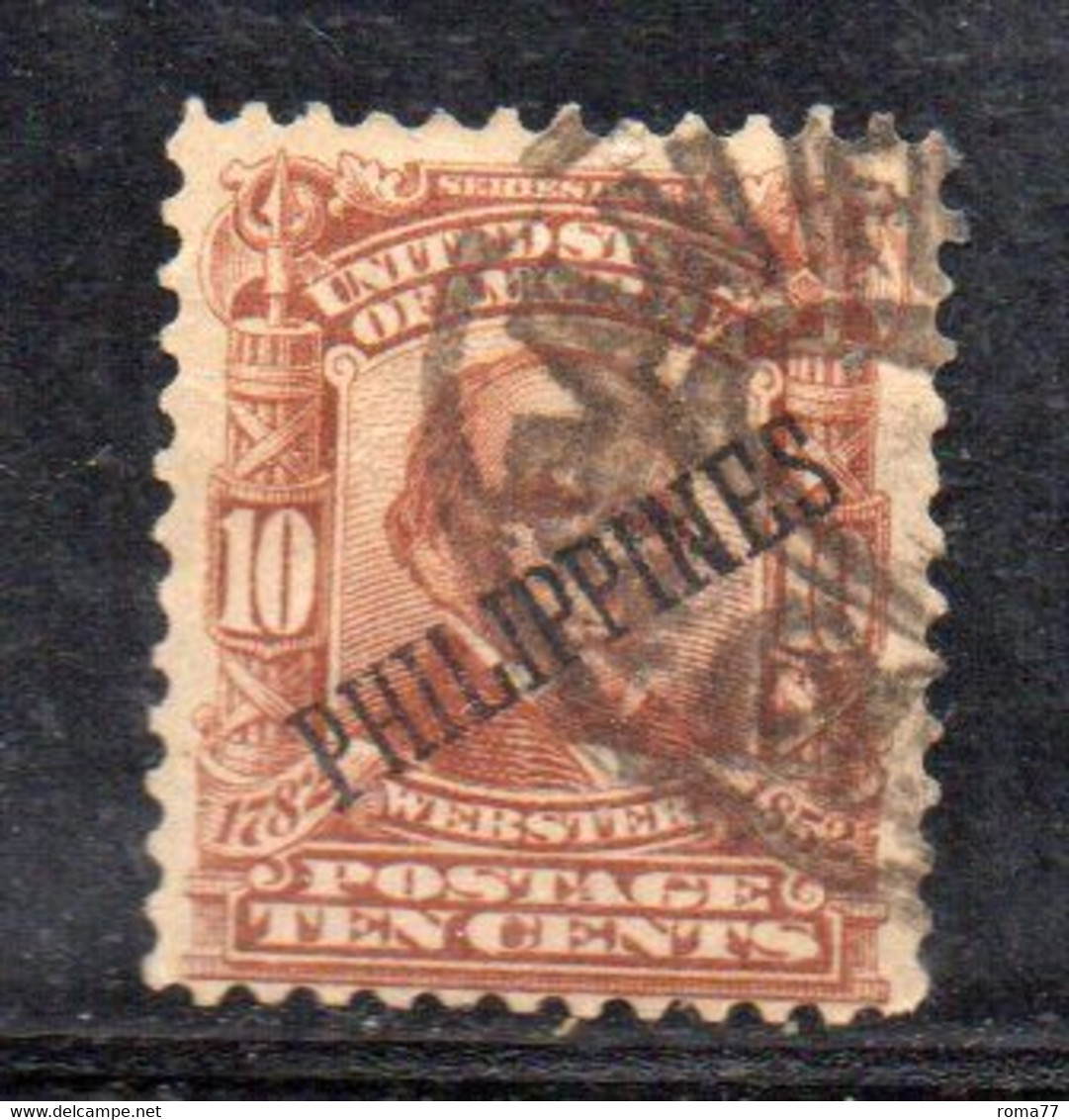 XP3816  - FILIPINAS PHILIPPINES 1904 , 10 Cent Yvert N. 197  Usato (2380) - Filippine