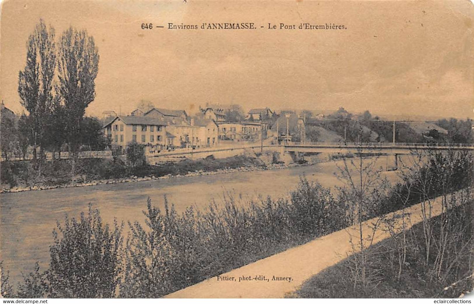 Étrembières          74         Village Et Pont      -  Défaut -         (voir Scan) - Other & Unclassified