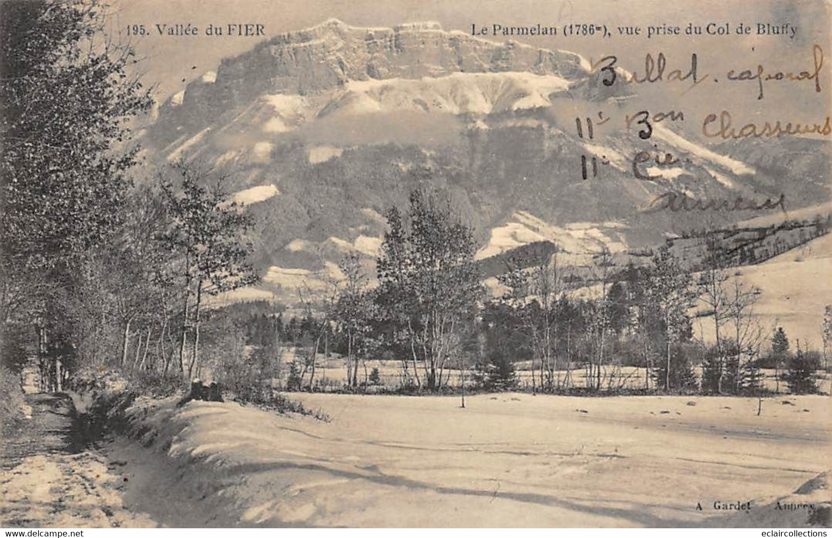 Col De Bluffy         74         Vallée Du Fier. Le Parmelan      N° 195  (voir Scan) - Other & Unclassified