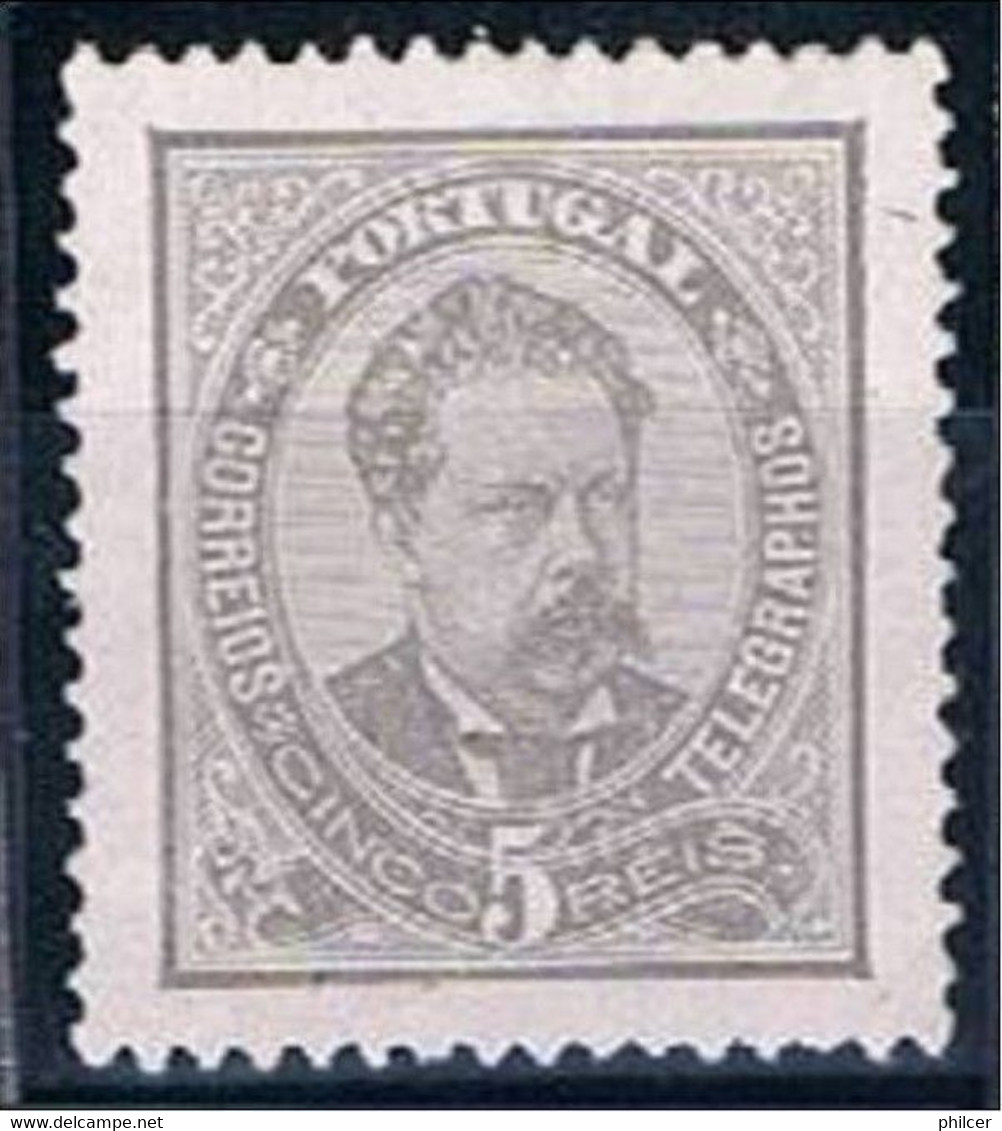 Portugal, 1905, # 60, Reimpressão, MNG - Nuovi