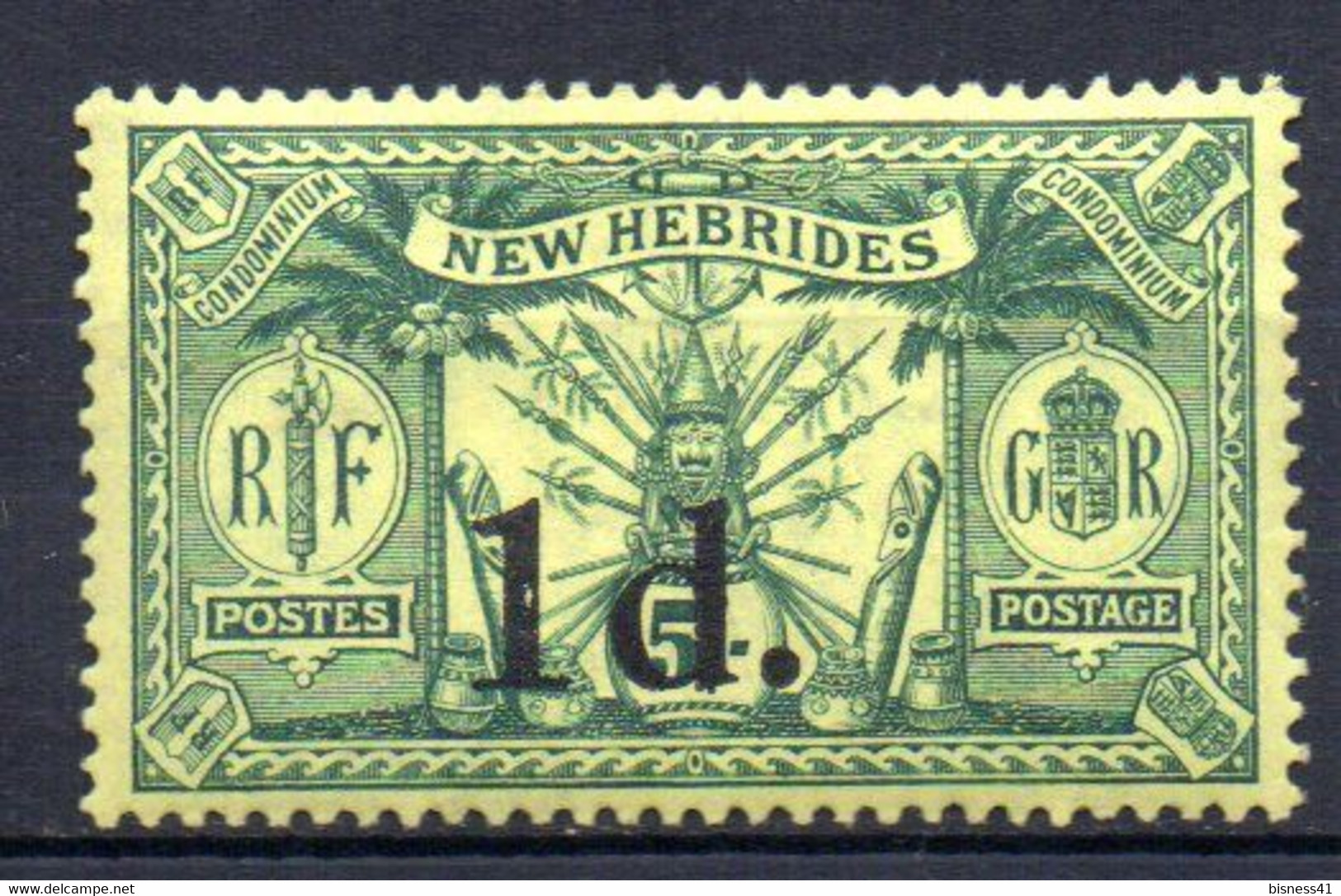 ColTGC Nouvelles Hébrides N° 67  Neuf XX MNH  Cote 17,60 € - Ongebruikt