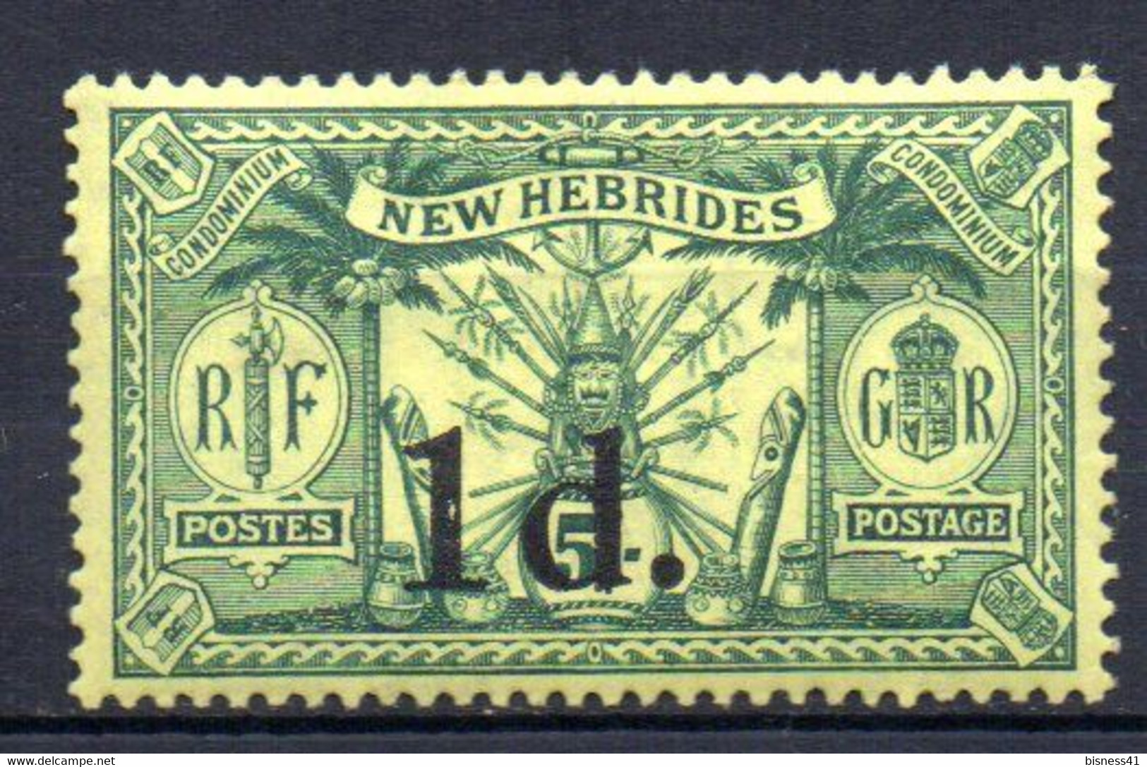 ColTGC Nouvelles Hébrides N° 67  Neuf XX MNH  Cote 17,60 € - Unused Stamps