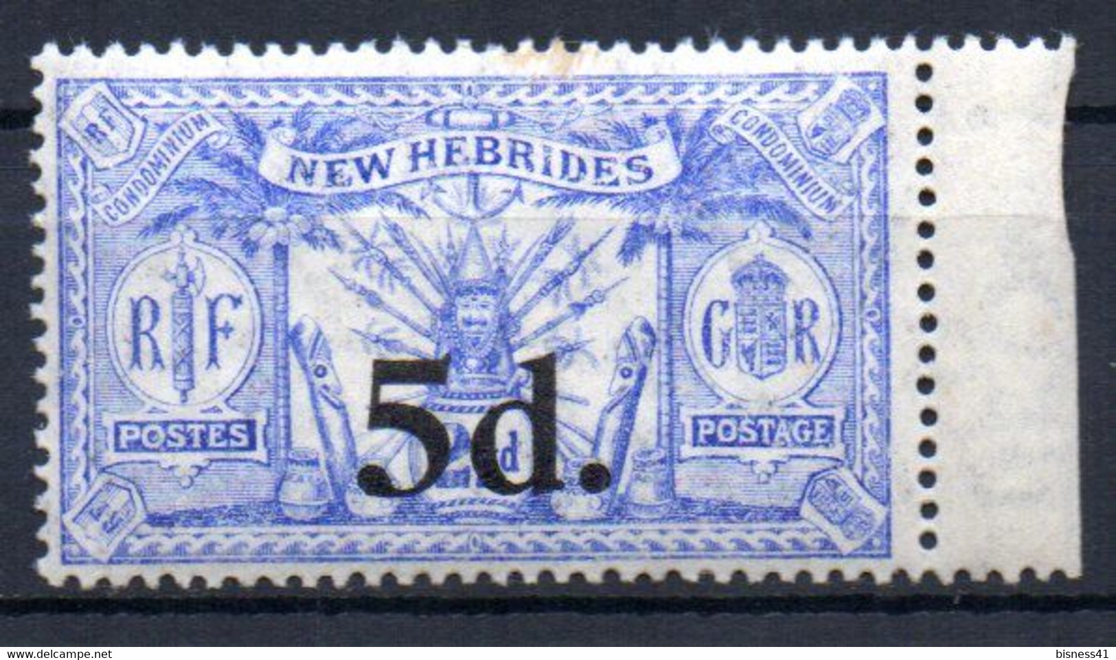 ColTGC Nouvelles Hébrides N° 79 Neuf XX MNH  Cote 35,20 € - Ongebruikt