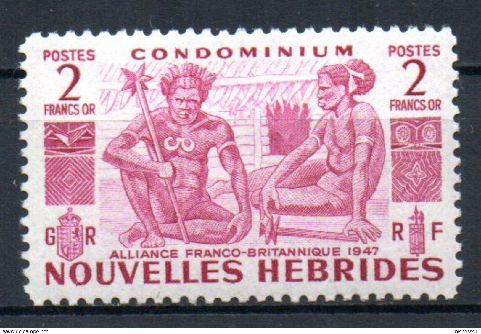 ColTGC Nouvelles Hébrides N° 153 Neuf XX MNH  Cote 32,00 € - Unused Stamps