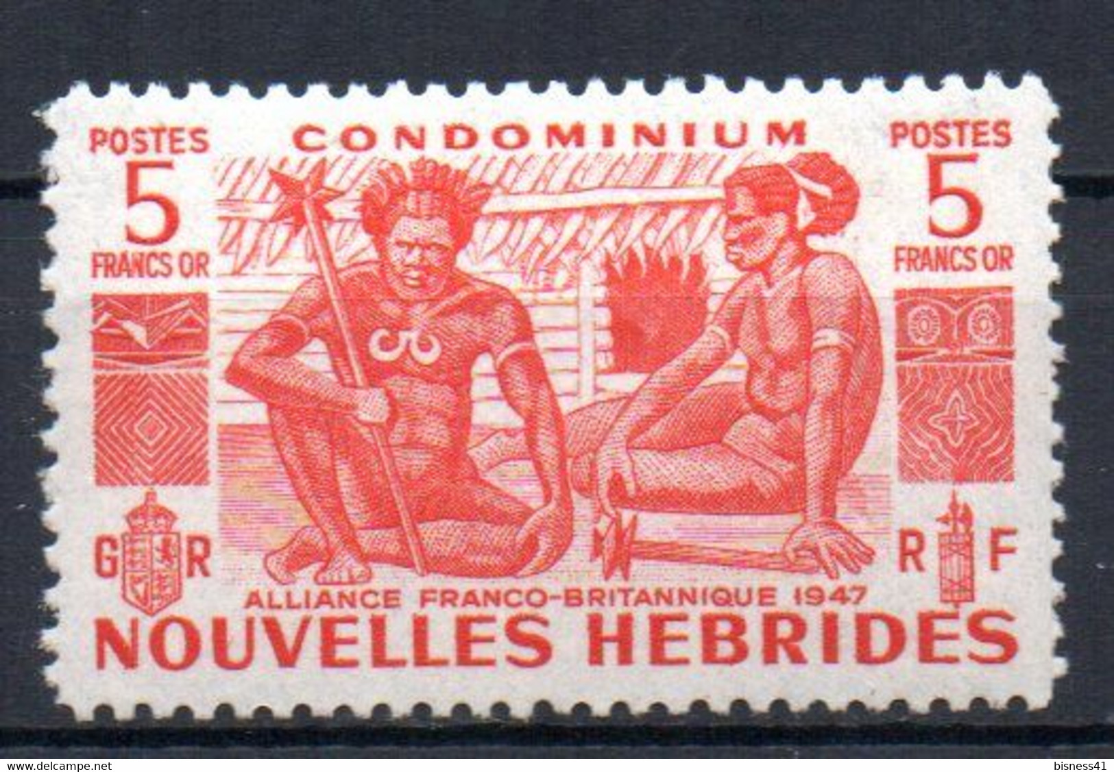 ColTGC Nouvelles Hébrides N° 154 Neuf XX MNH  Cote 56,00 € - Neufs