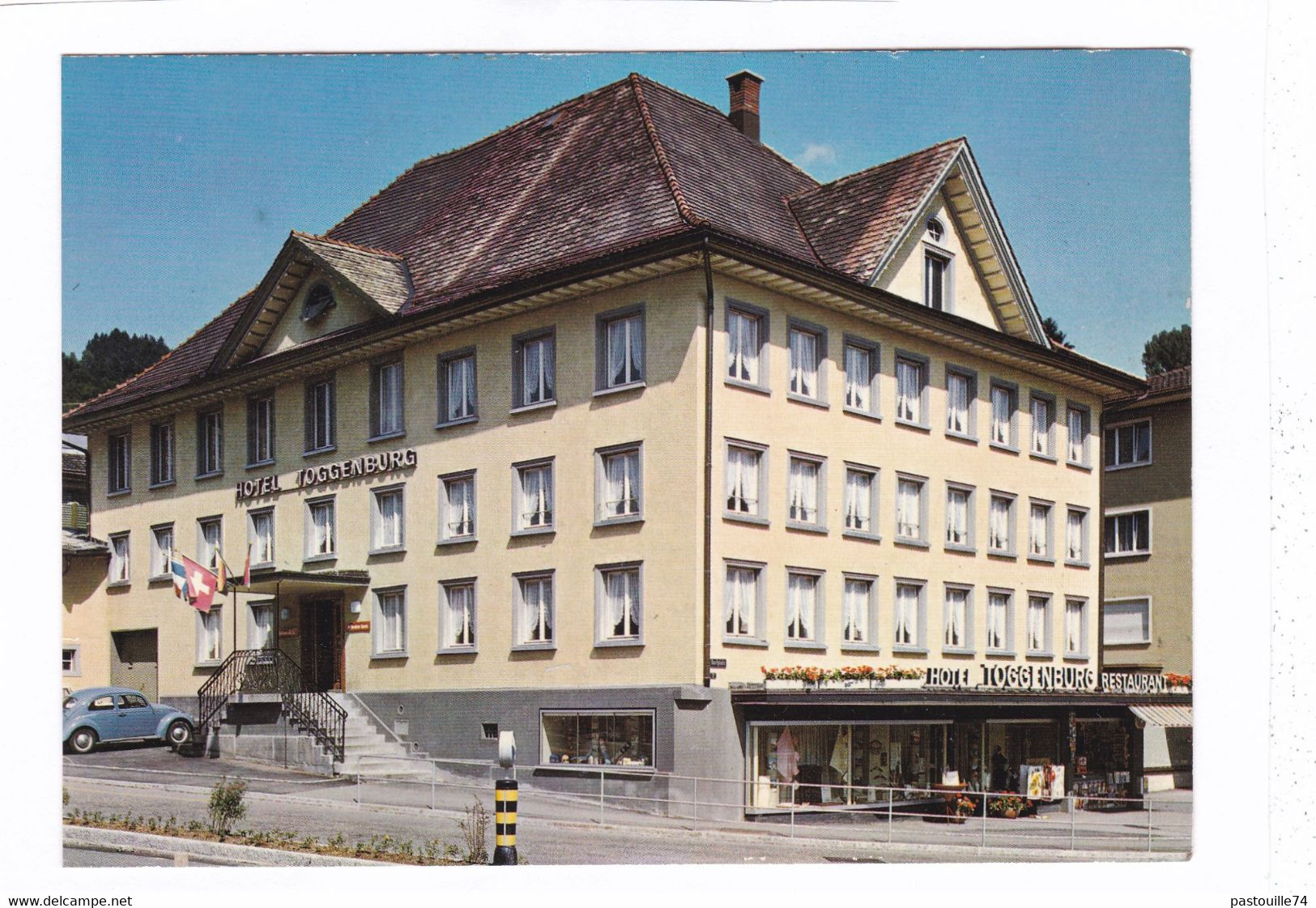 CPSM.  15 X 10,5  -  Hotel  Toggenburg.  -  Wattwil - Wattwil