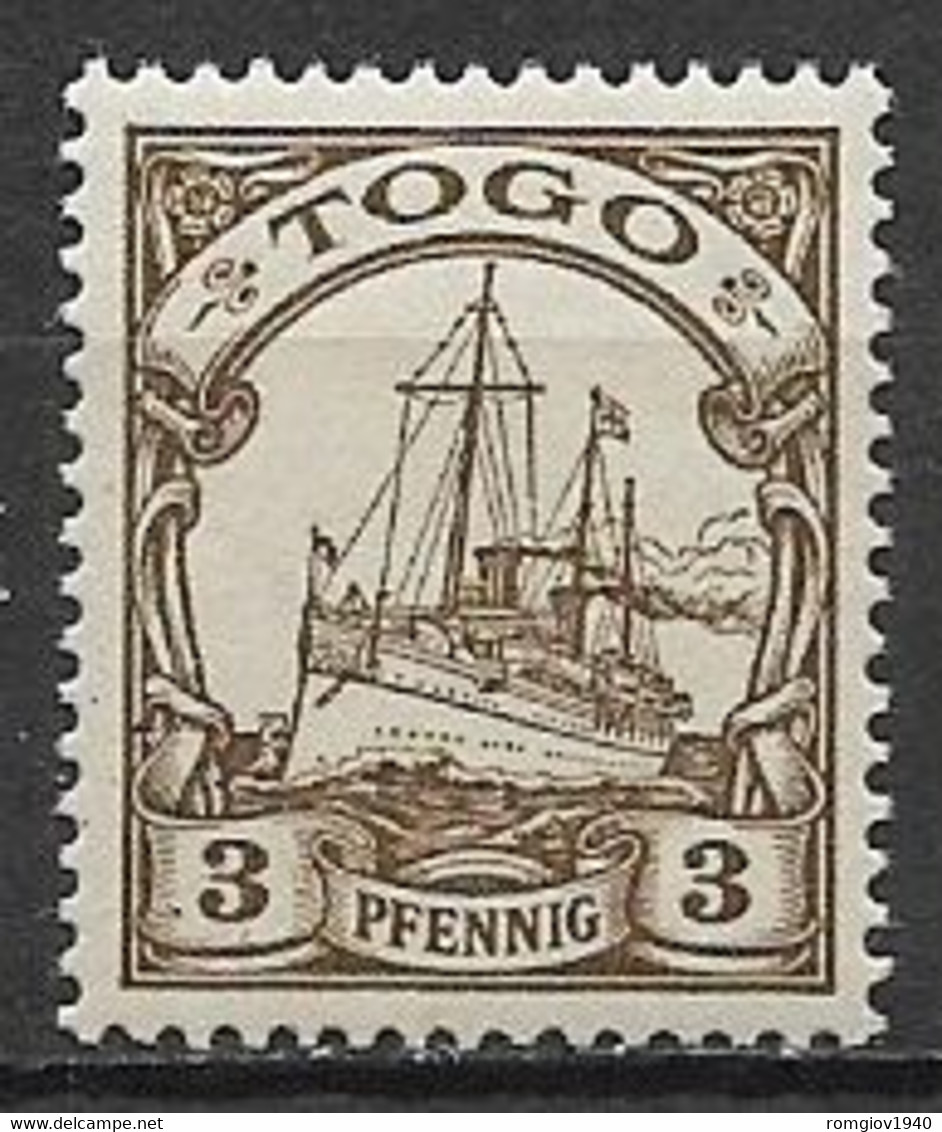 GERMANIA REICH COLONIA TOGO 1900 SERIE ORDINARIA YVERT. 7 MNH XF - Togo