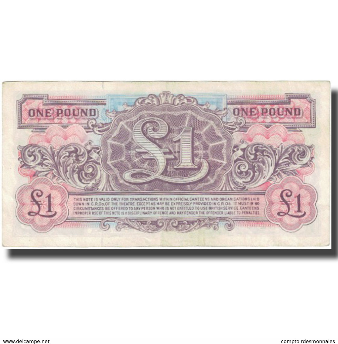 Billet, Grande-Bretagne, 1 Pound, Undated (1948), KM:M22a, SUP - British Armed Forces & Special Vouchers